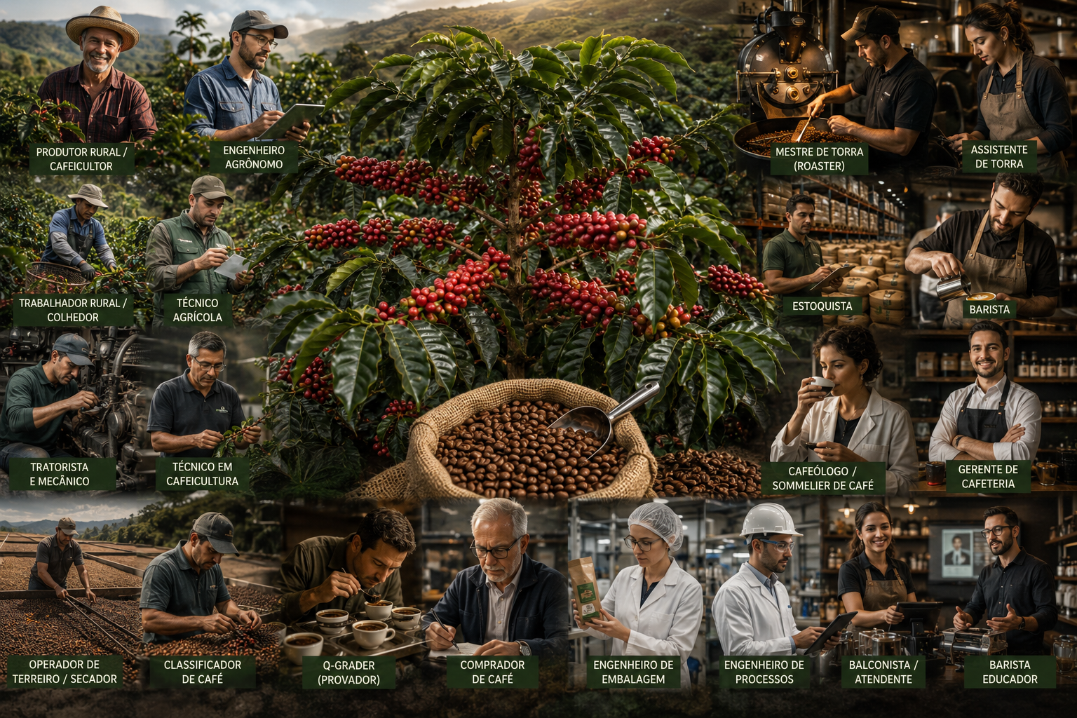 A Cadeia Produtiva do Café no Brasil – 5 Pontos Importantes