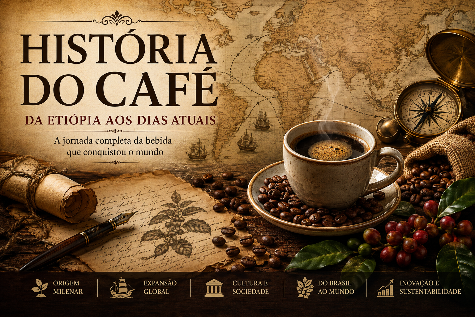HISTÓRIA DO CAFÉ: DA ETIÓPIA AOS DIAS ATUAIS